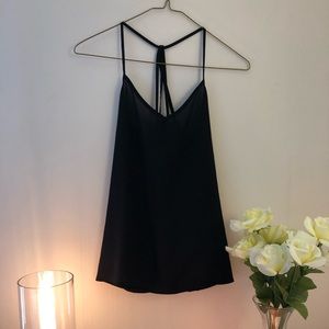 Abercrombie and Fitch Black Spaghetti Strap Top